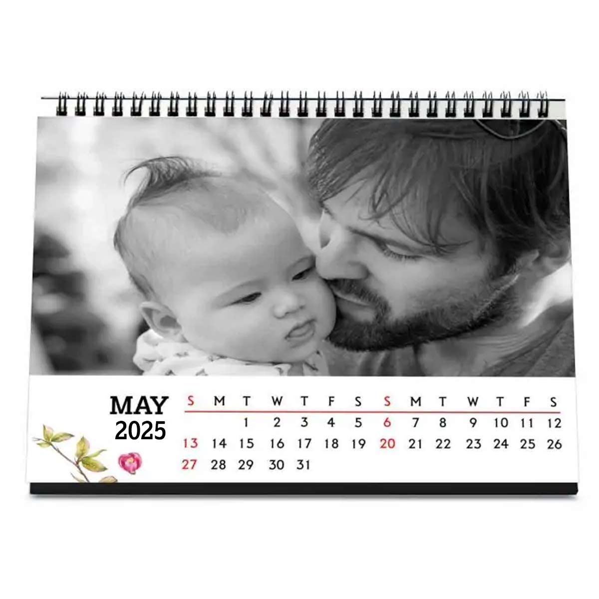 Personalized Memories Photo Calendar Gift For Couple, Family 6