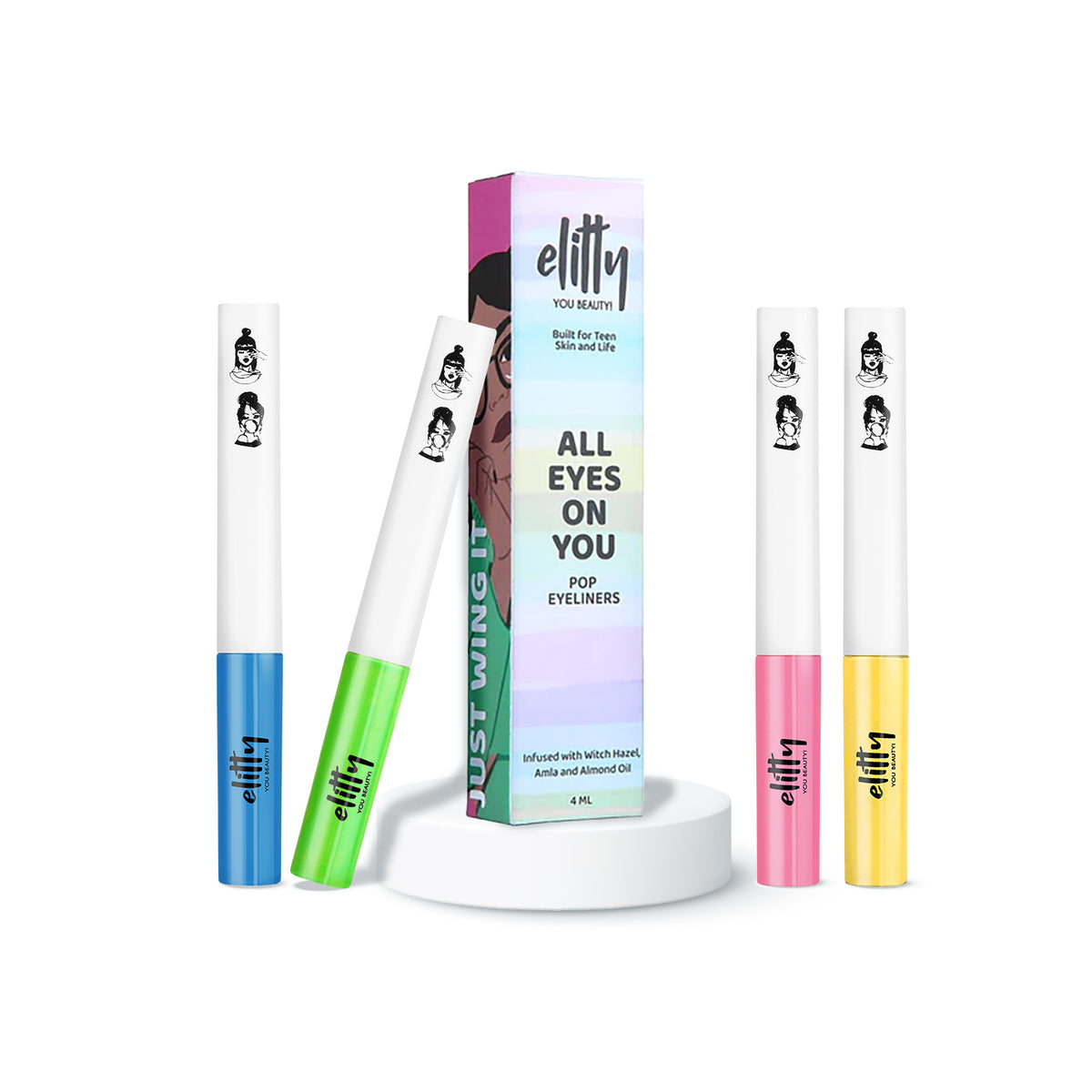 Elitty Neon Eyeliner Combo