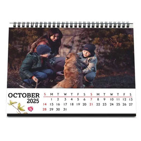 Personalized Memories Photo Calendar Gift For Couple, Family 11