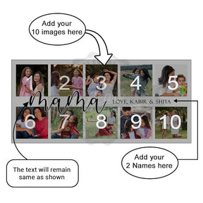 Personalized Photo & Name Coffee Mug Gift For Mom