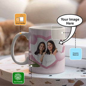 Personalized Forever Moments Ceramic Coffee Mug Gift For Mom