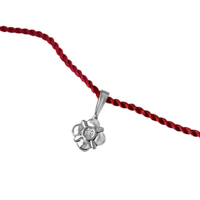 Nature's Beauty Sterling Silver Rakhi for Brothers