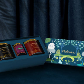 Sanjh (Rose Almond - 80 Gram, Peri Peri makhana - 50 Gram , Mint Makhan - 50 Gram )