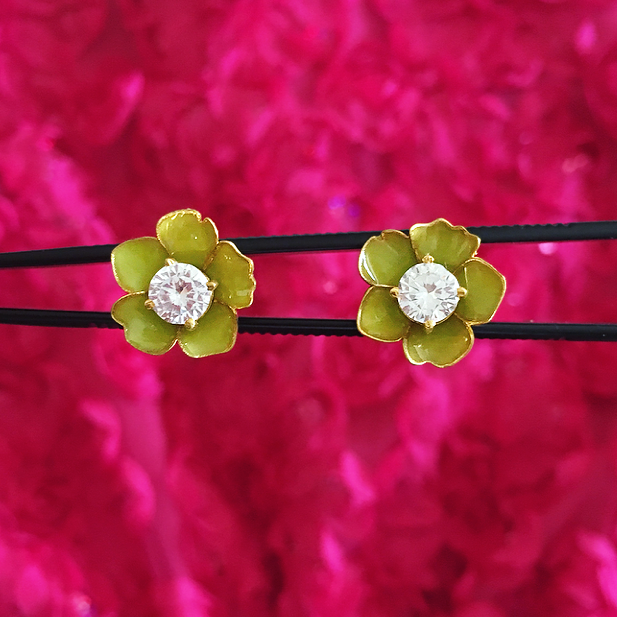 Sakura Detachable Ear Studs