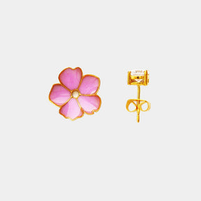 Sakura Detachable Ear Studs