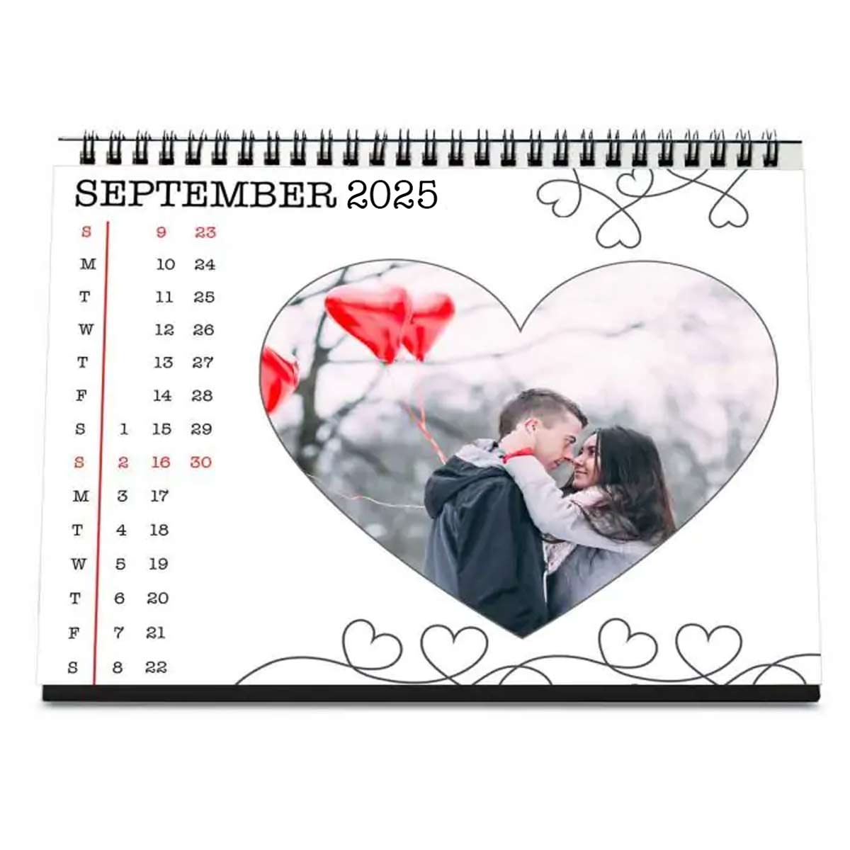 Personalised You and Me Calendar