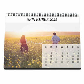 In My Heart Personalised Desk Calendar