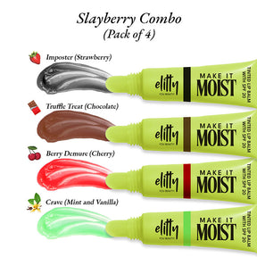 Elitty Slayberry Lip Balm Combo (Pack of 4)