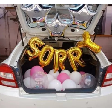 Starry Sorry- Car Trunk Decor