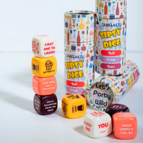 Tipsy Dice  Roll, Drink, Dare
