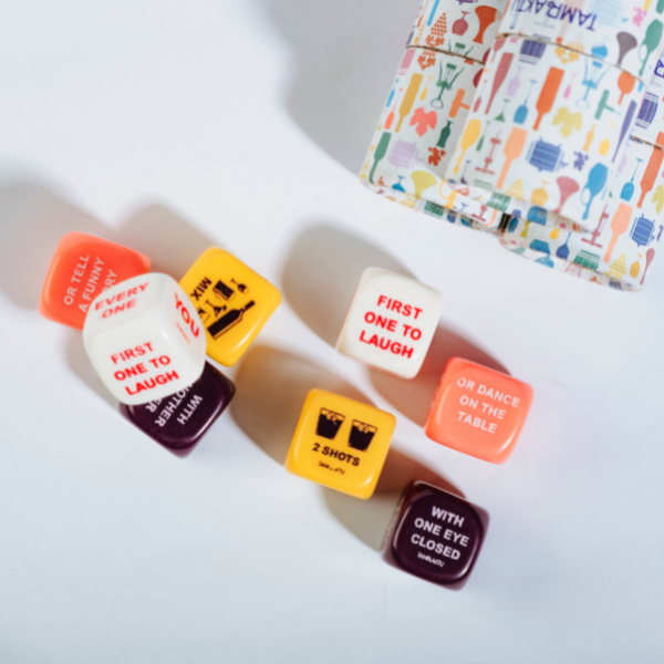 Tipsy Dice  Roll, Drink, Dare