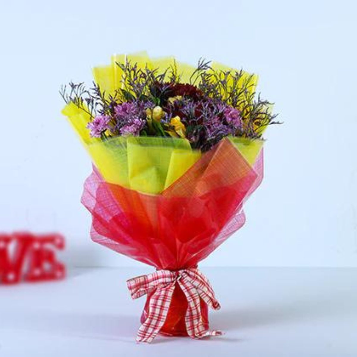 Delightful Mixed Flower Bouquet