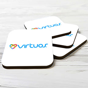 Set of 4 MDF Coaster Square (Bulk/Corporate Orders Only)