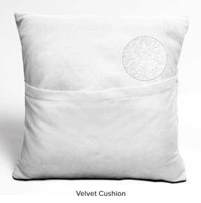 Personalised Create Your Own Cushion - 30 x 30 cm Velvet