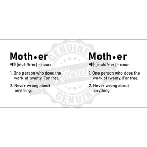 Mother – Noun Printed Ceramic Coffee Mug Gift For Mom