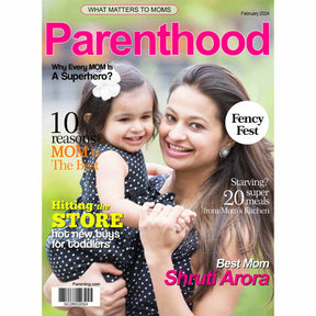 Personalised Parenthood Magazine Cover