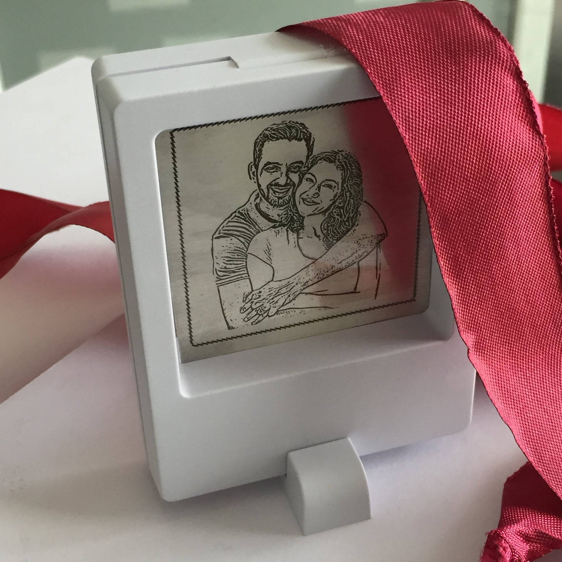 Personalsed Sweet Memories Photo Engraved Silver Frames