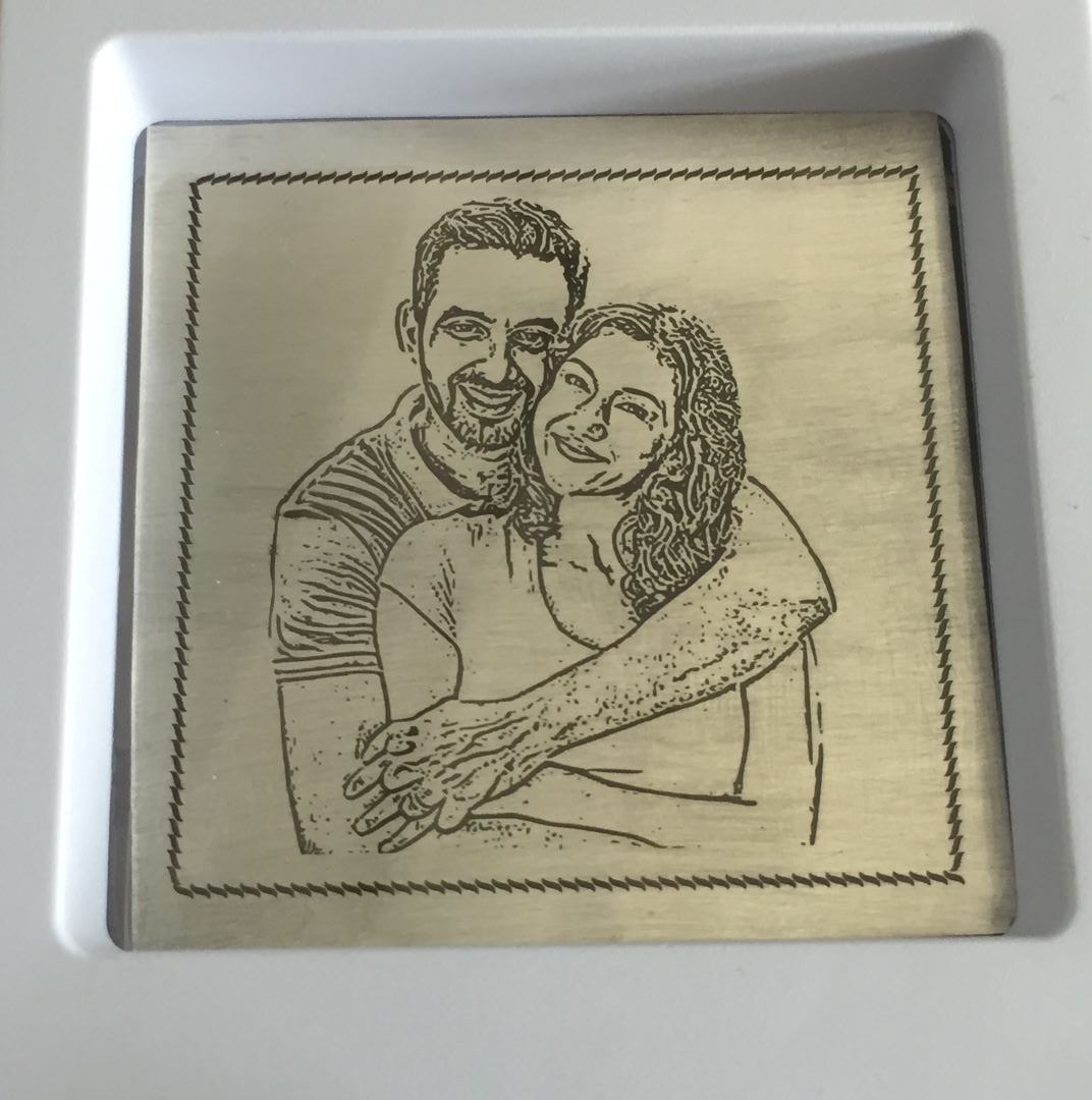 Personalsed Sweet Memories Photo Engraved Silver Frames