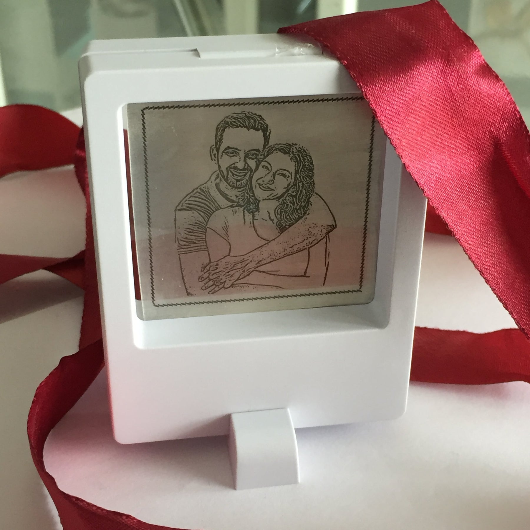 Personalsed Sweet Memories Photo Engraved Silver Frames