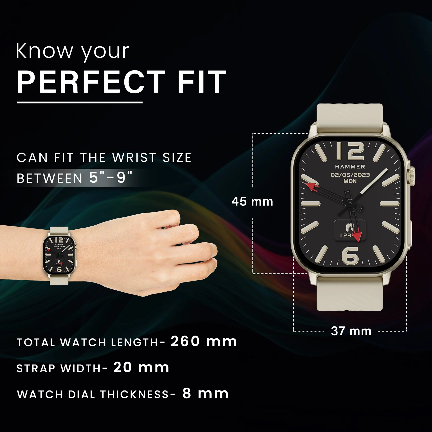 HAMMER Arctic Smart Watch