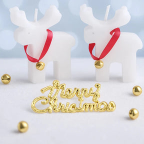 Set Of 2 Reindeer Candles