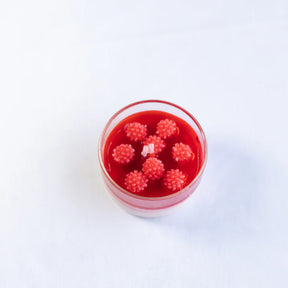 Set Of 1 Raspberry And 2 Blueberry Desert Candle
