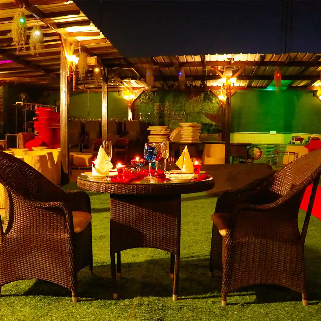 Charming Rooftop Candlelight Dinner (Delhi/NCR only)