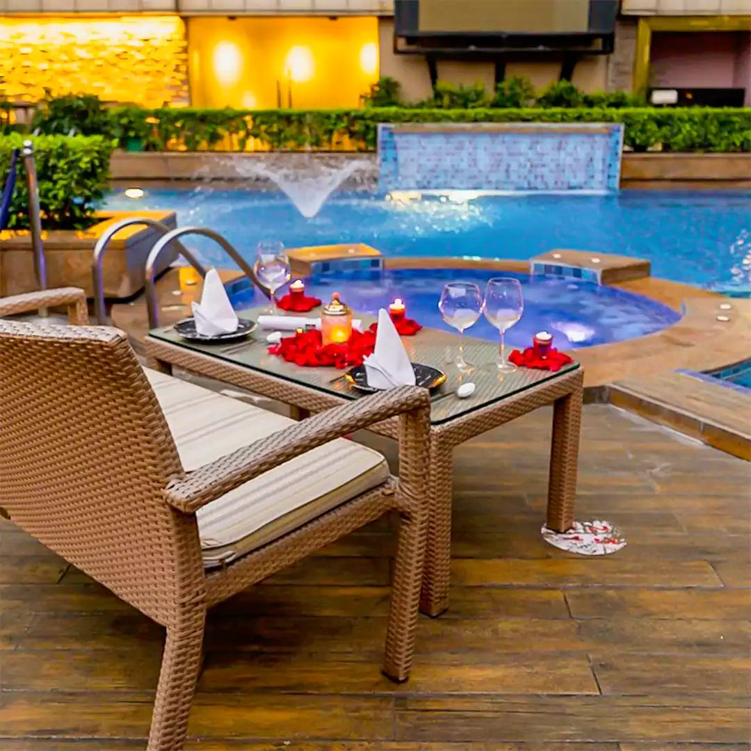 Exotic Poolside Candlelight (Delhi/NCR only)