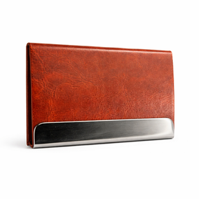 Brown card holder
