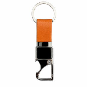 Tan keychain