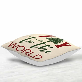 X-mas Joy To The World Cushion Gift For Christmas