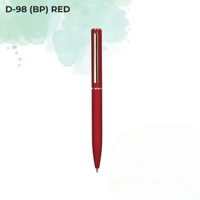 Lumex Series Crimson Silver Metal Pen (D-98 BP)