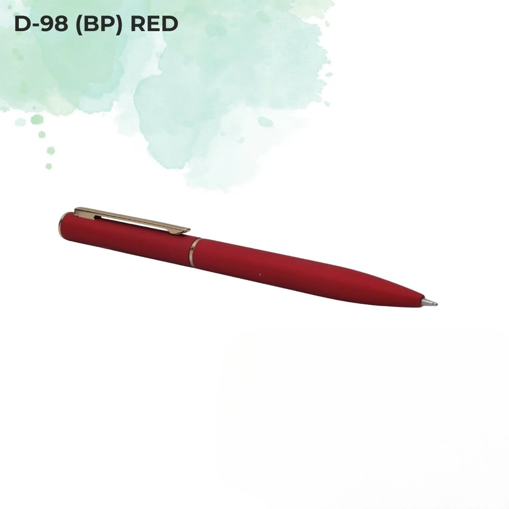 Lumex Series Crimson Silver Metal Pen (D-98 BP)