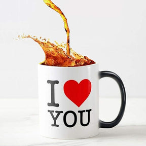 Personalised I Love You Magic Mug