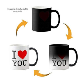 Personalised I Love You Magic Mug