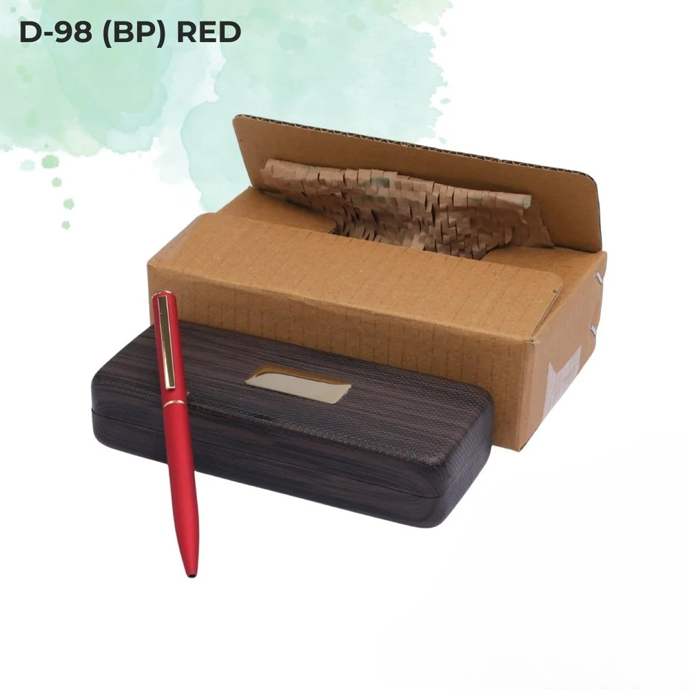 Lumex Series Crimson Silver Metal Pen (D-98 BP)