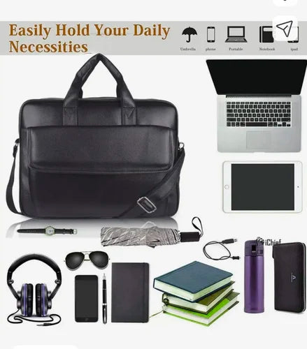 Benito Paris Pu Leather Laptop Bag