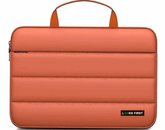 Polyester Orange Laptop Sleeve Bag