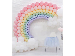 Rainbow Theme Kids Birthday Balloon Decor