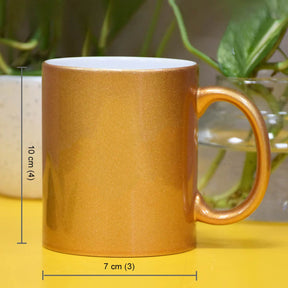 Glossy Ceramic Regal Printed Coffee Mug