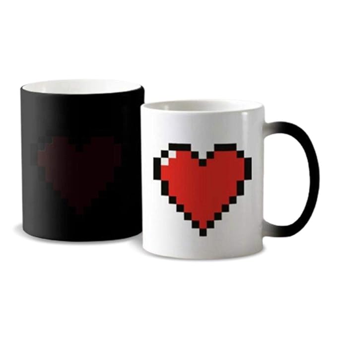 Personalised My Heart Magic Mug