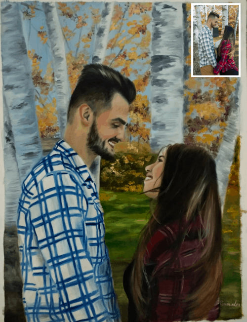 Handmade Custom Oil Painting