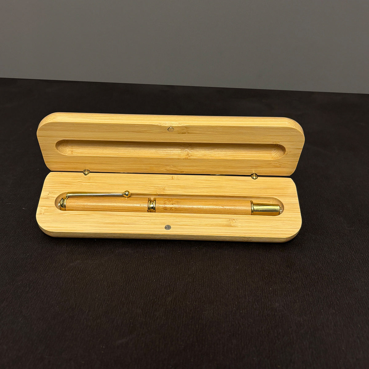 Premium bamboo pen with box