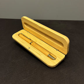 Premium bamboo pen with box