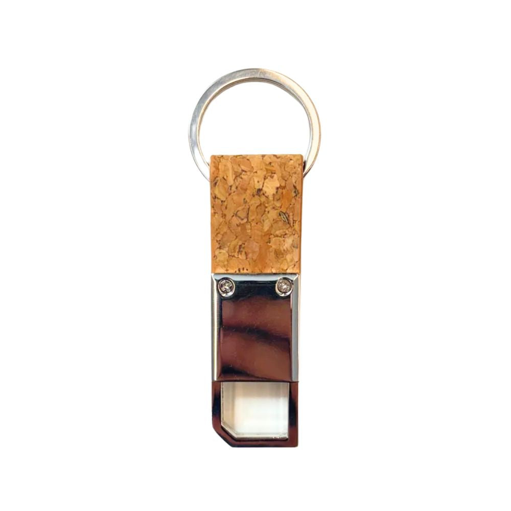 Cork keychain-Natural