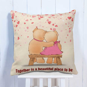 Together is a Beautiful Place To Be Cushion