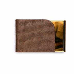 Texture Brown card holder