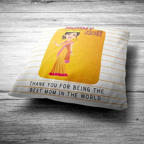 Mummy Rani Cushion Cover for Mom