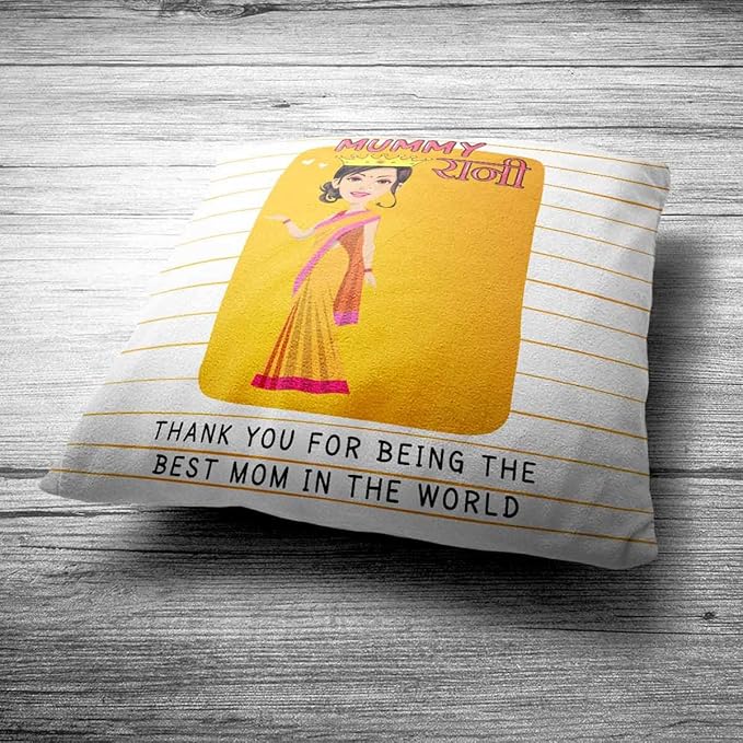 Mummy Rani Cushion Cover Gift for Mother's Day 6