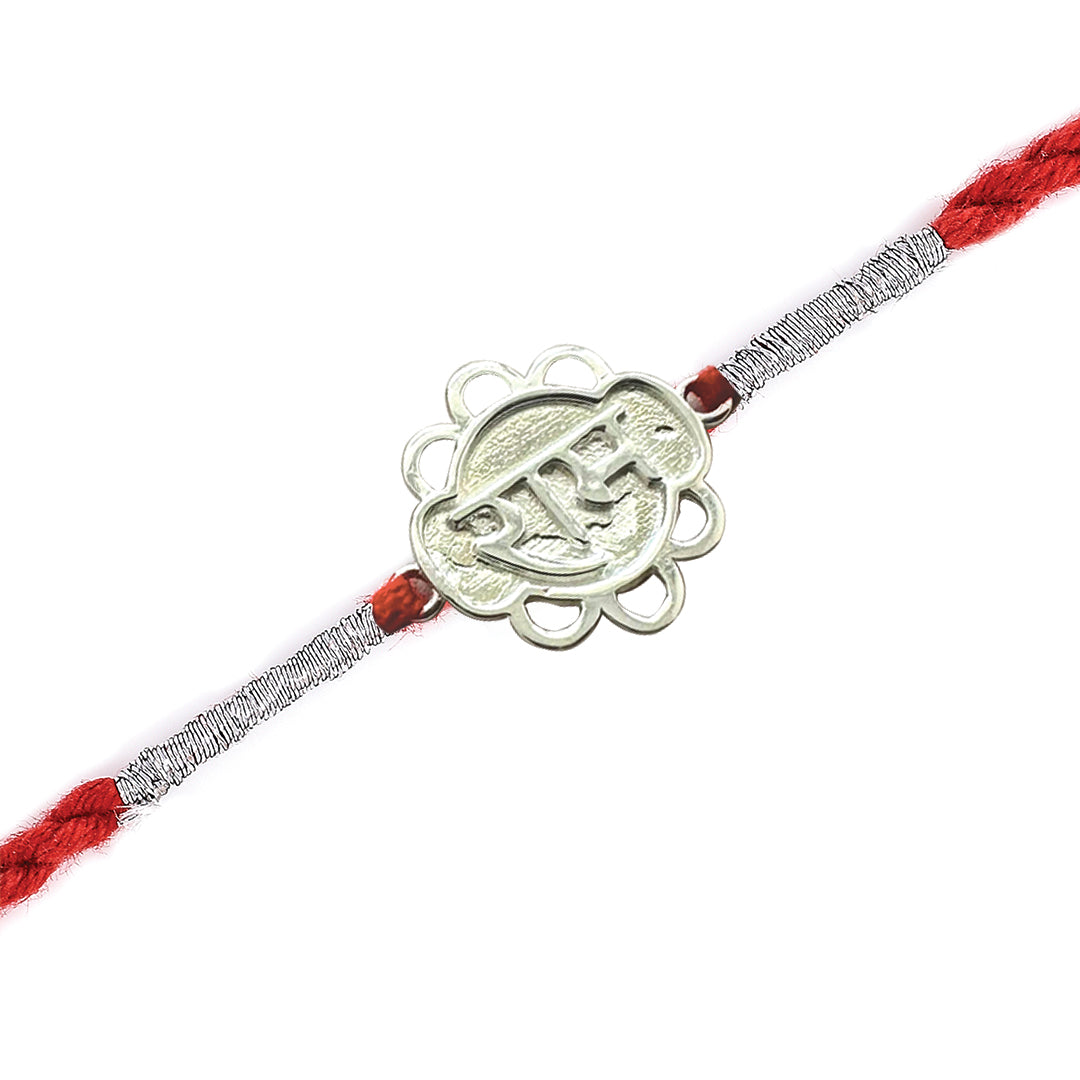 925 Sterling Silver Divine Silver Ram Rakhi